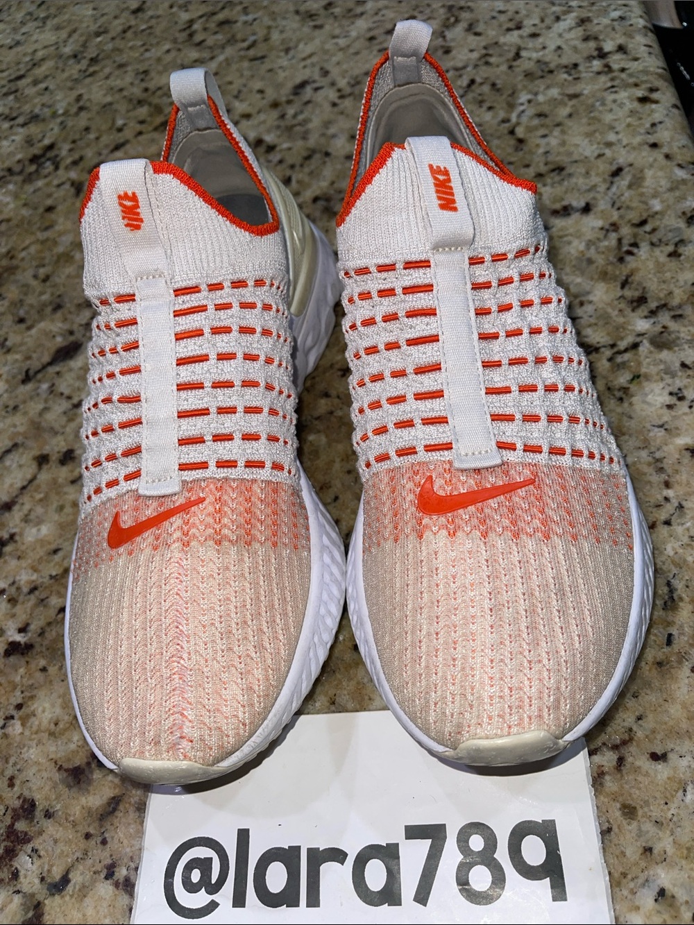 Nike React Flyknit Slip-On Knit Sneakers